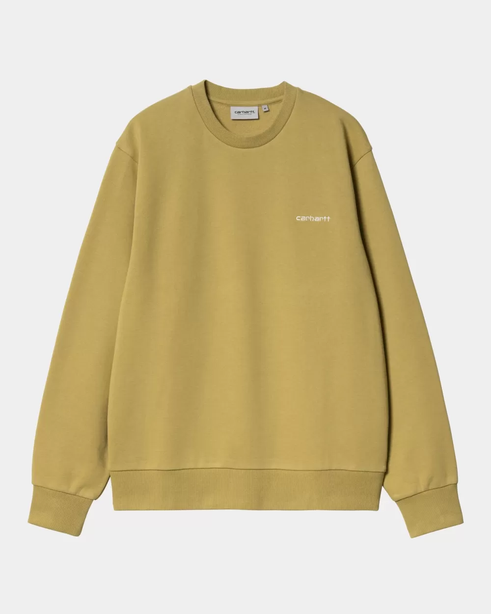 Mænd Carhartt WIP Script Broderi Sweatshirt | Agat