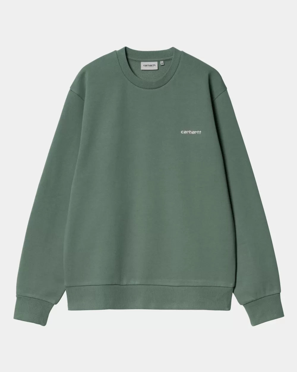 Mænd Carhartt WIP Script Broderi Sweatshirt | Parkere