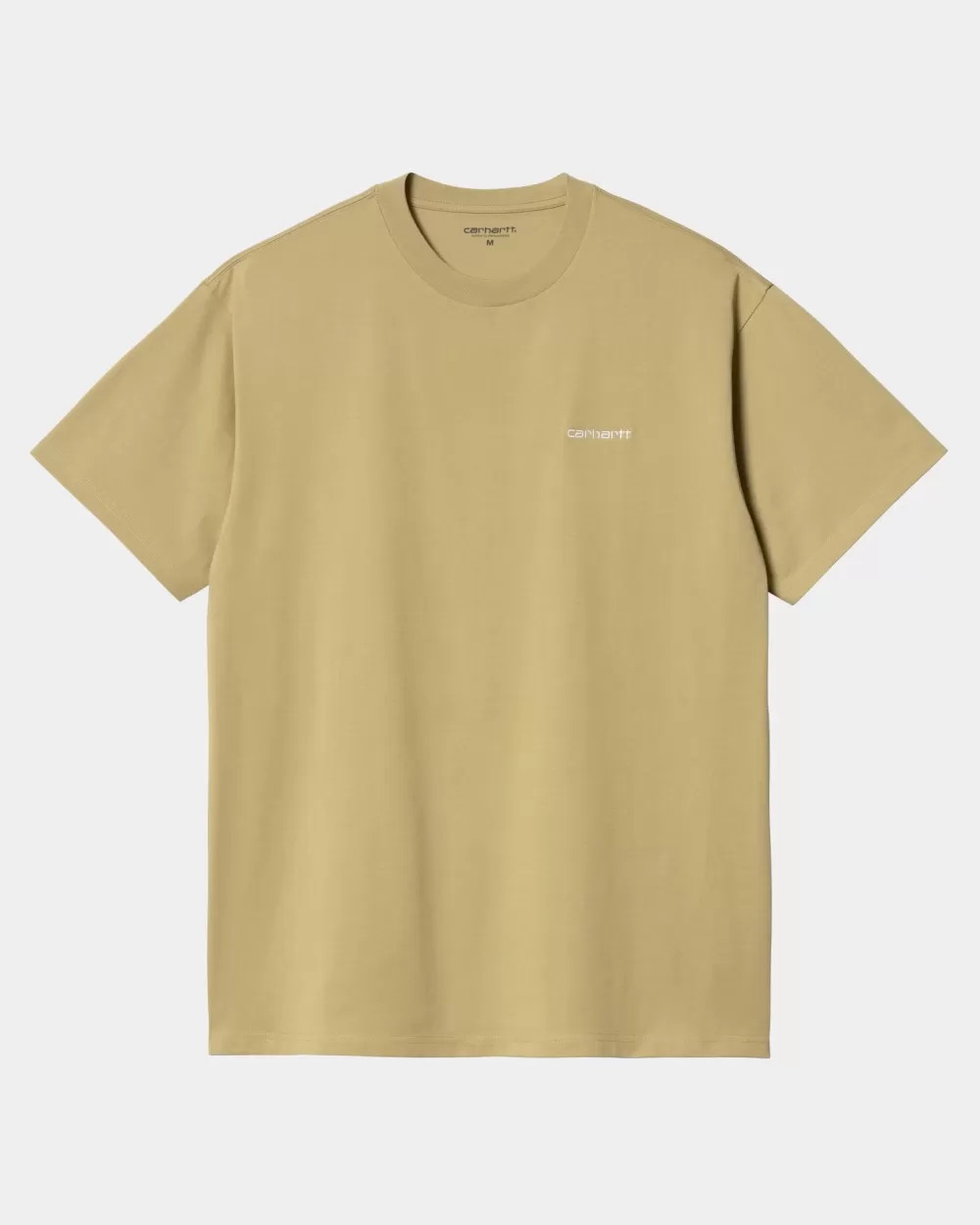 Mænd Carhartt WIP Script Broderi T-Shirt | Agat