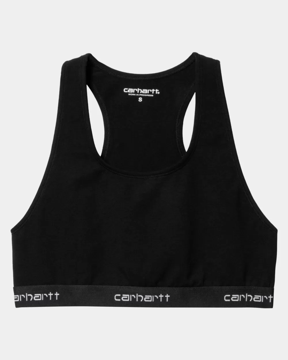 Kvinder Carhartt WIP Script Racer Tank | Sort