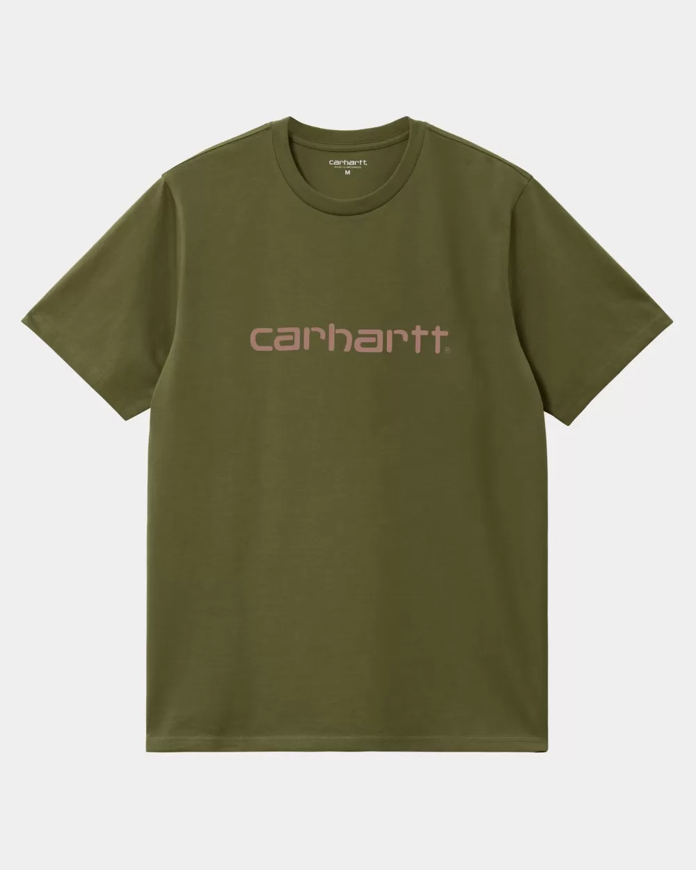 Mænd Carhartt WIP Script T-Shirt | Dundee / Glassy Pink