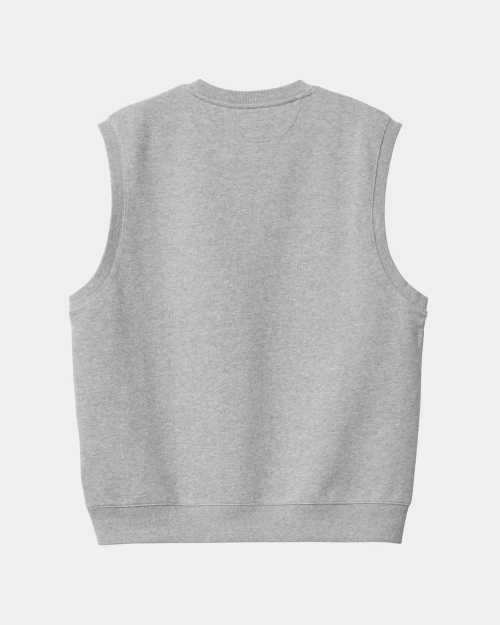 Mænd Carhartt WIP Script Vest Sweatshirt | Gra Lyng