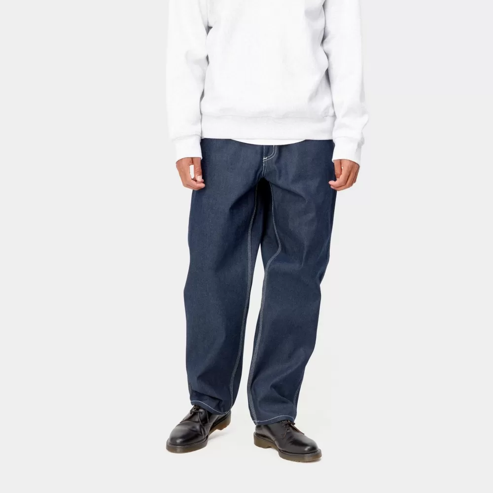 Mænd Carhartt WIP Simple Pant - Denim | Bla (Stiv)