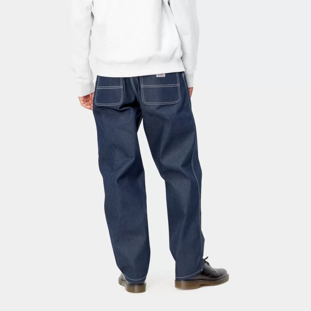 Mænd Carhartt WIP Simple Pant - Denim | Bla (Stiv)