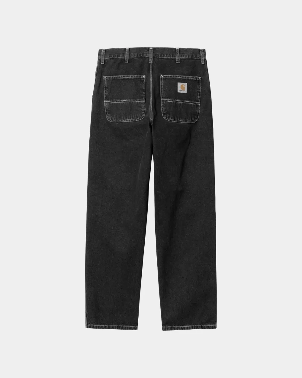 Mænd Carhartt WIP Simple Pant - Denim | Sort (Stenvasket)