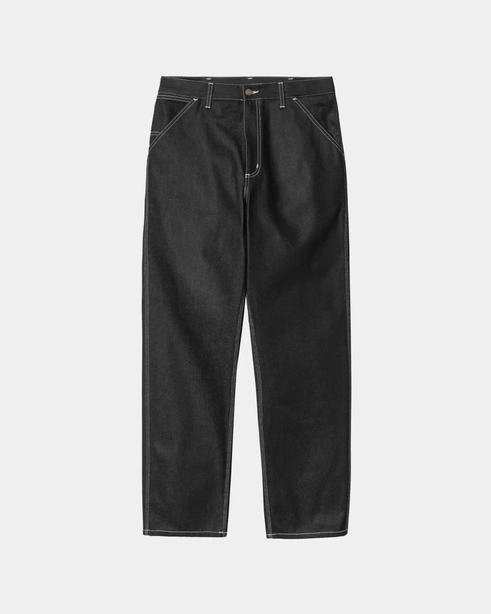 Mænd Carhartt WIP Simple Pant - Denim | Sort (Stiv)