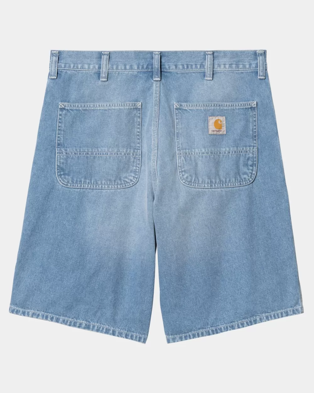 Mænd Carhartt WIP Simple Short - Denim | Bla (Lys Aegte Vasket)