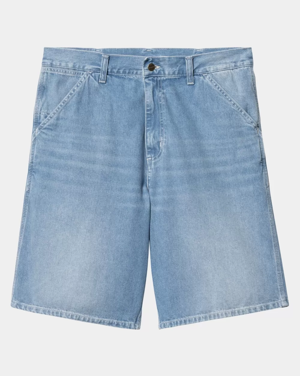 Mænd Carhartt WIP Simple Short - Denim | Bla (Lys Aegte Vasket)