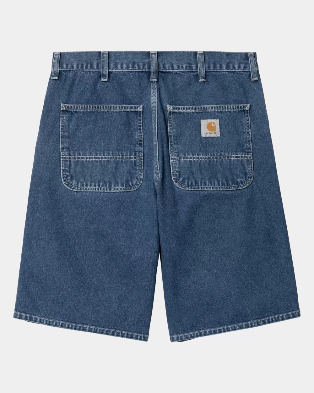 Mænd Carhartt WIP Simple Short - Denim | Bla (Stenvasket)