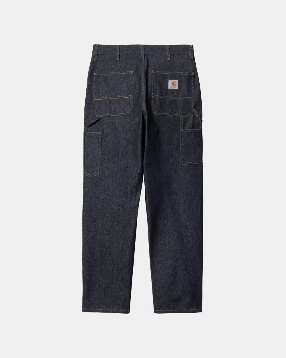 Mænd Carhartt WIP Single Knee Pant - Denim | Bla (Stiv)