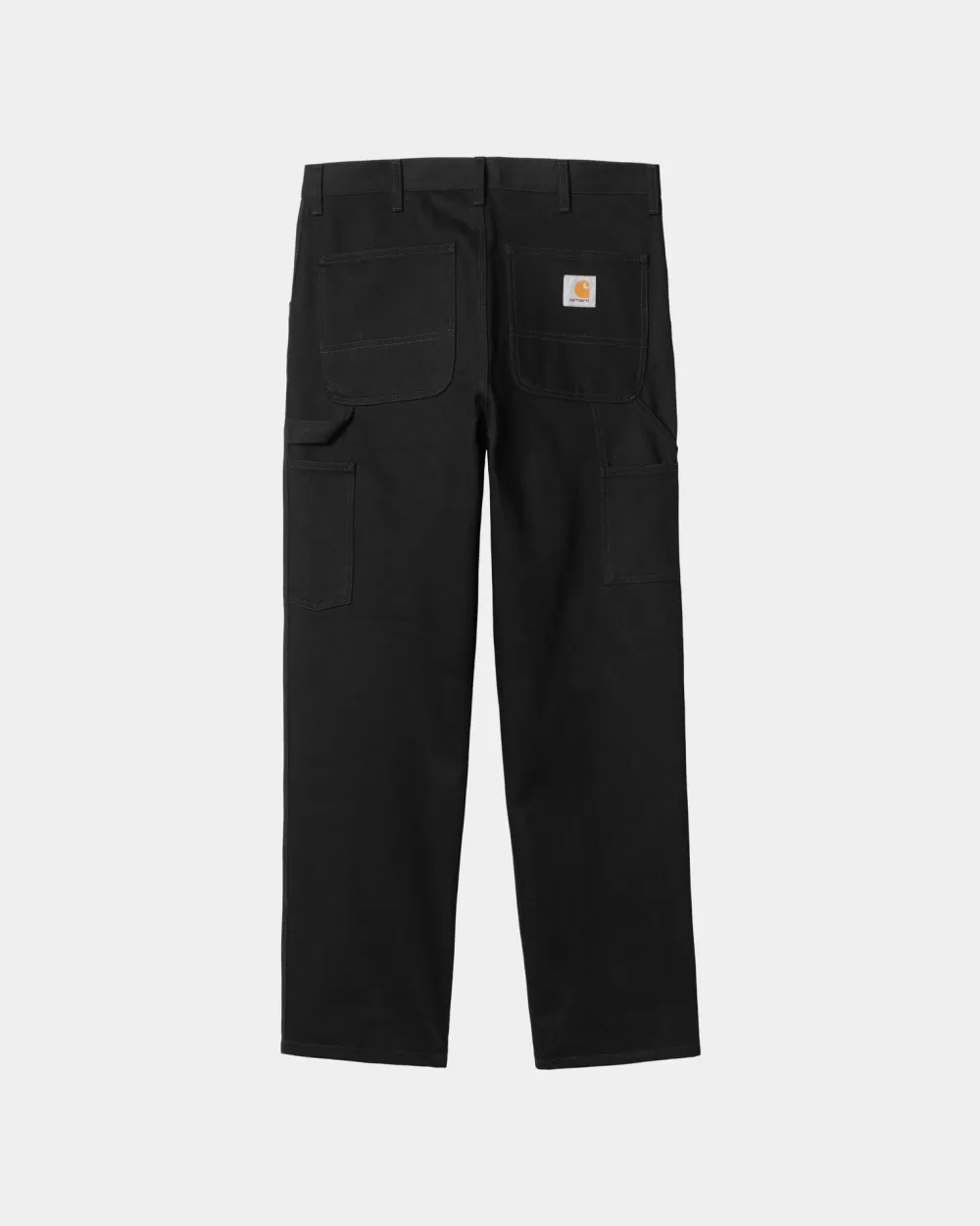 Mænd Carhartt WIP Single Knee Pant - Denim | Sort (Skyllet)