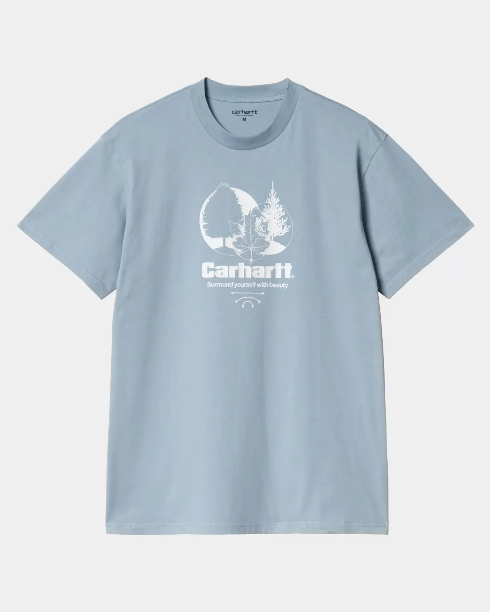 Mænd Carhartt WIP Surround T-Shirt | Frostet Bla