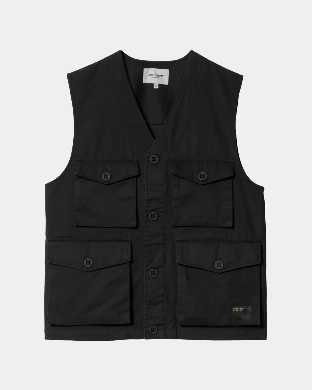 Mænd Carhartt WIP Unity Vest | Sort (Tung Enzymvask)