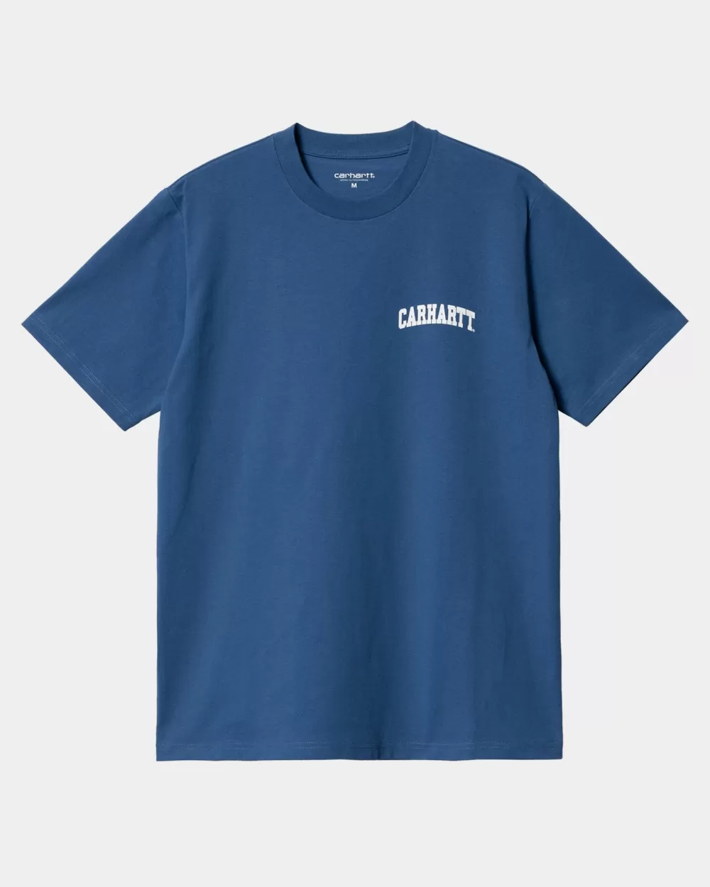 Mænd Carhartt WIP University Script T-Shirt | Aeldre / Hvid